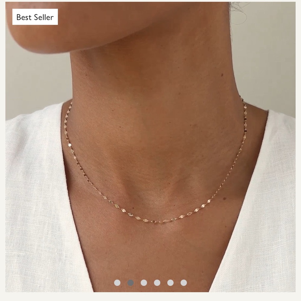 Delicate Gold Necklace for Women
